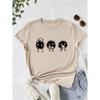 Girls Short Sleeve T-shirt Summer New Children's Top Loose Fashion Short Sleeves Clothes  Kids Clothes