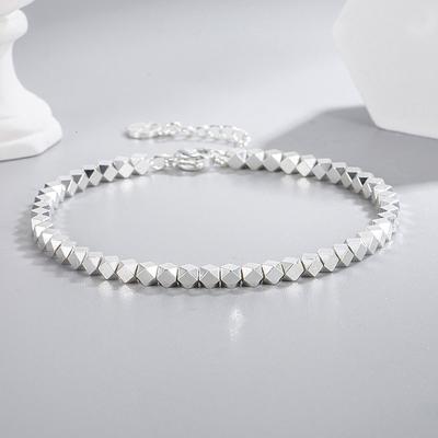 GaaBou – Bracelets à main en argent Sterling 925 pour femmes, boule irrégulière brillante, accessoires de bijoux de luxe de styliste, offres GaaBou