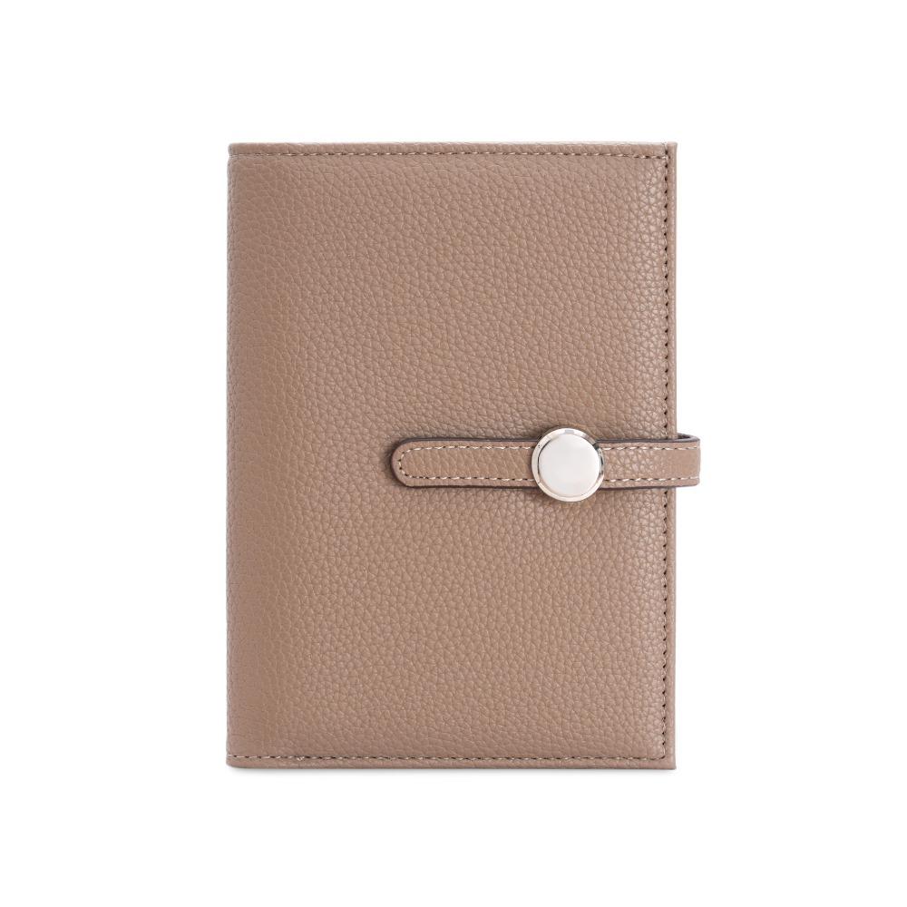 

Card Holder PU Passport Bag Ticket Holder Passport Clip Creative Storage Bag Men хаки