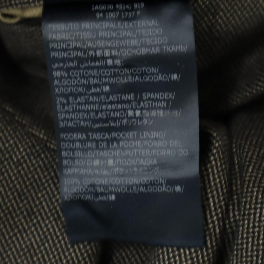 INCOTEX Overall handle Slim fit Slacks pants 44 gray Men's Used