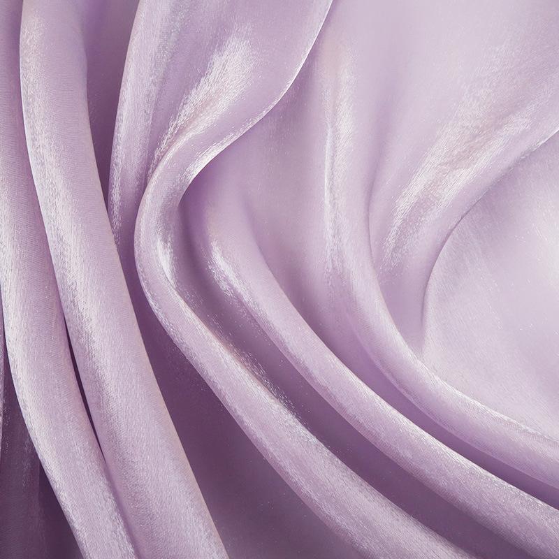 Silk Smooth Bright Liquid Satin Organza Fabric Antique Brocade Organza Yarn Wedding Hanfu Dress DIY Sewing Skirt Fabric