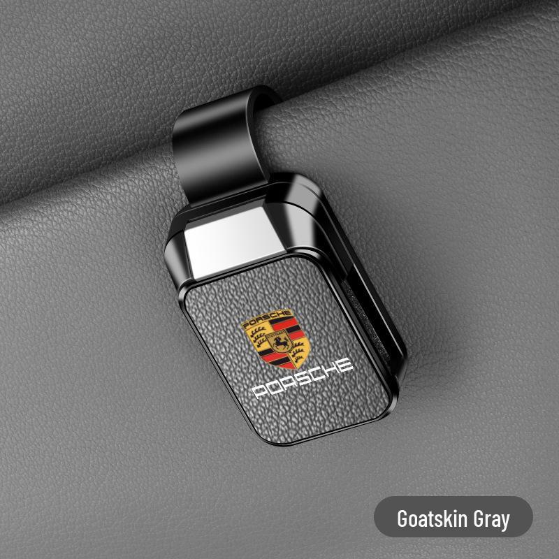 Auto-Sonnenbrillenhalter für Porsche Cayenne, Macan, 718, Panamera, 911