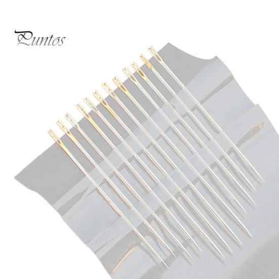 1 set de ac pentru cusături, antideformare, prindere confortabilă, ac portabil pentru orbite pentru femei