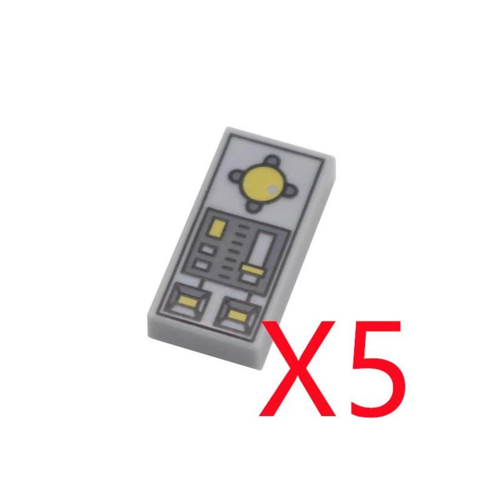 City Building Blocks Accessories Dashboard Audio Computer Control Center Radar Keyboard Mobile Phone Model Mini Brick Toy R054