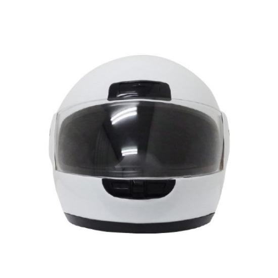 Centru Piese Bicicletă Cască Motocicletă Față Completă Alb GRATUIT 7304 (57cm~60cm)