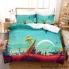 No Man's Sky Bedding Set Single Twin Full Queen King Size Bed Set Adult Kid Bedroom Duvetcover Sets Anime Parure De Lit Bed