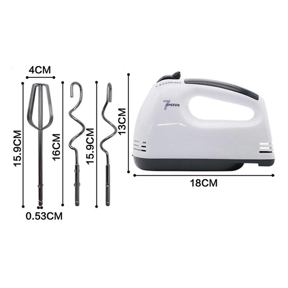 7 Speed Kitchen Beater Cake Electric Hand Mixer Whisk Egg Baking