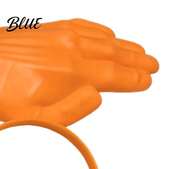Summer Sun Hat Hand-Shaped Visor 3D Printed Funny Novelty Headwear Outdoor for Activities Unique Face Shield Gardening Hiking Beach Ergonomic