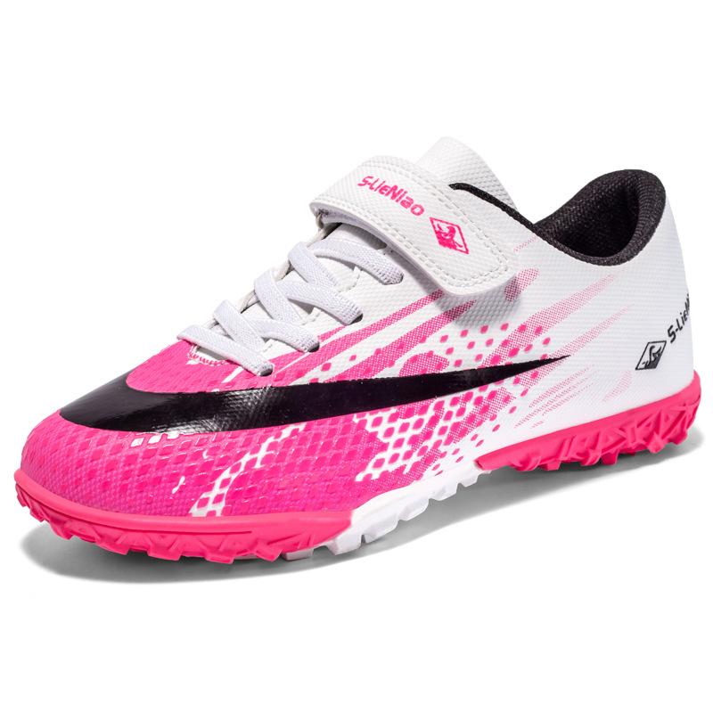 Men's and women's youth training sports shoes are breathable and comfortable, football shoes are wear-resistant and non-slip.