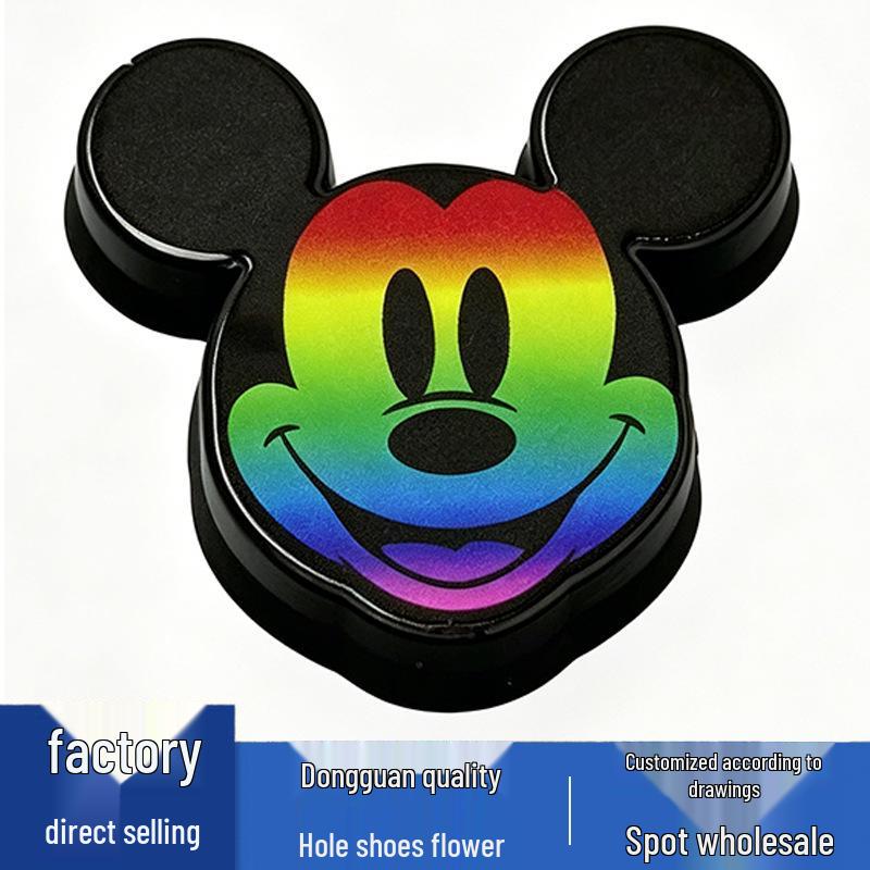 Mickey Mouse Cartoon Flower Shoe Charms for Crocs