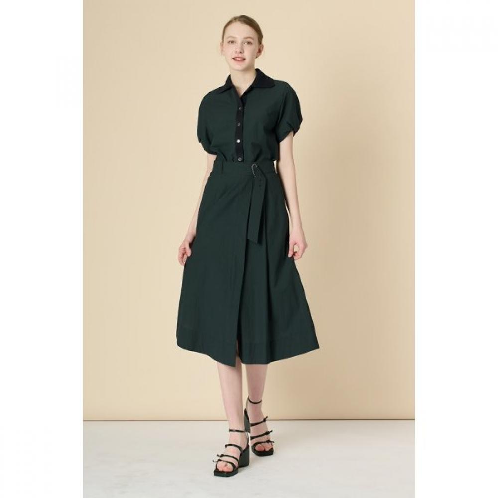 Bcbg Belted Banding Skirt B3m4s225