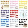 Instagram-Style Cake Décor Balls: Gold, Silver, Multi-Color Inserts