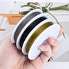 1 Roll 0.3mm 0.38mm 0.45mm 0.5mm 0.6mm Resistant Strong Line Stainless Steel Wire Tiger Tail Beading Wire Jewelry Making Finding