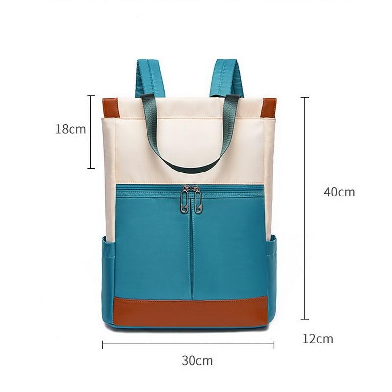 Oxford Waterproof Women Backpack Laptop Large Capacity Shoulder Bags Female Backpack Satchel Travel Bag