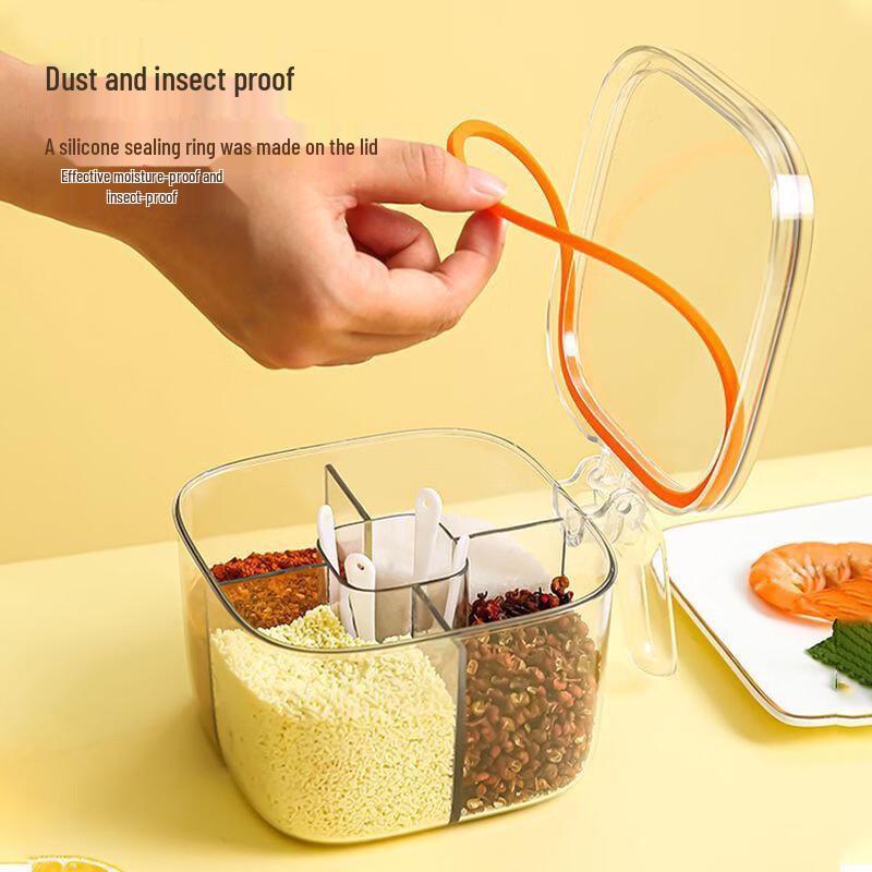 Humou Multi-Compartment Seasoning Box