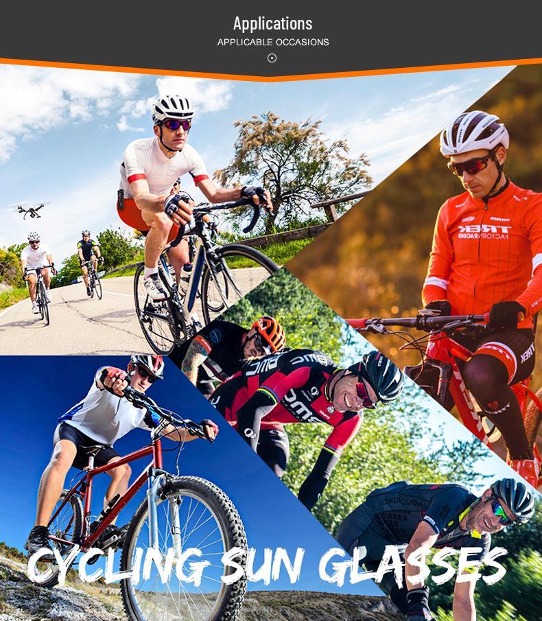 Photochrome Radbrille: Winddichte, sanddichte Brillen für Männer & Frauen - Outdoor-Sport- & Laufausrüstung.