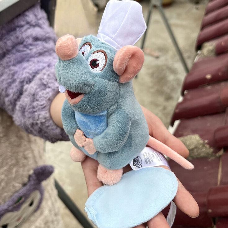 Adorable Ratatouille Plush Toy with Shoulder Magnet & Free Shipping