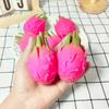 Funny Dragon Fruit Squeeze Ball Stress Reliever - Squishy Fidget Sensory Toy, Simulation Fruit Food