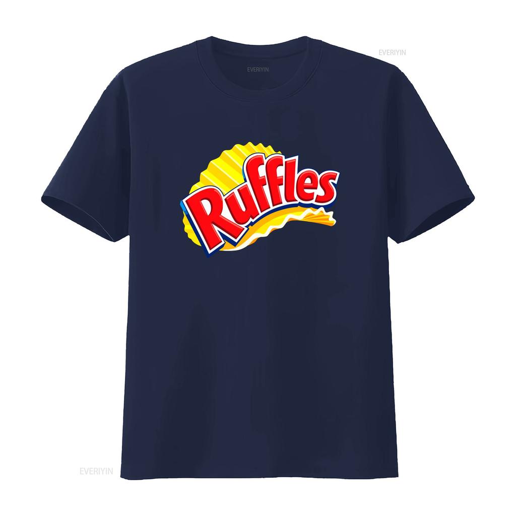 Ruffles Potato Chips Frito Lay T Shirt Retro Style Comfortable Cotton Perfect for Snacks Lovers vintage Washed Stylish