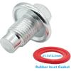 5 PCS Oil Drain Plug Pilot Point  Gasket M14x1.5mm, Replace 090-115,