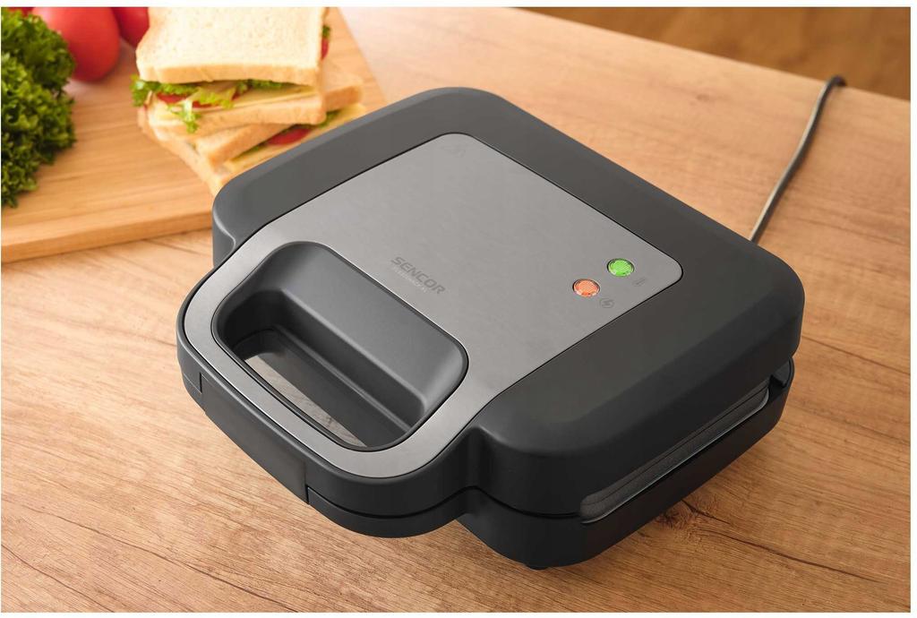 Sencor ssm 9860bk sandwich toaster 1000W not-specified