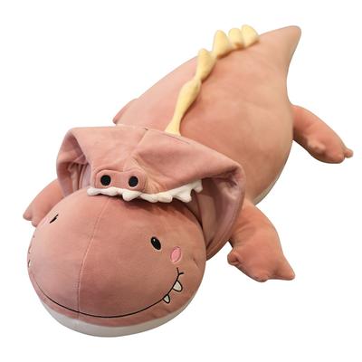 New Creative Plush Toys Super Soft Stuffed Plush Animals Dinosaur Cosplay Crocodile Toy Sleeping Pillow Christmas Gift