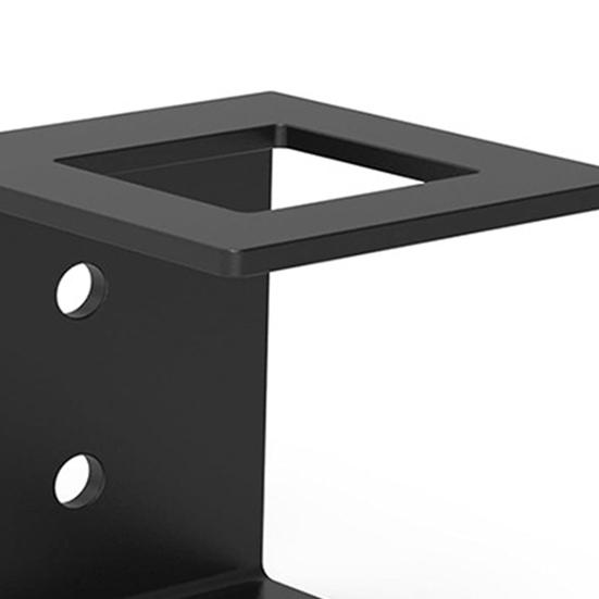 Trailer Hitch 2-Inch Tow Hook Storage Rack Heavy Duty Steel Powder-Coated Wall Mount Bracket Rear Bumper Tow Hook