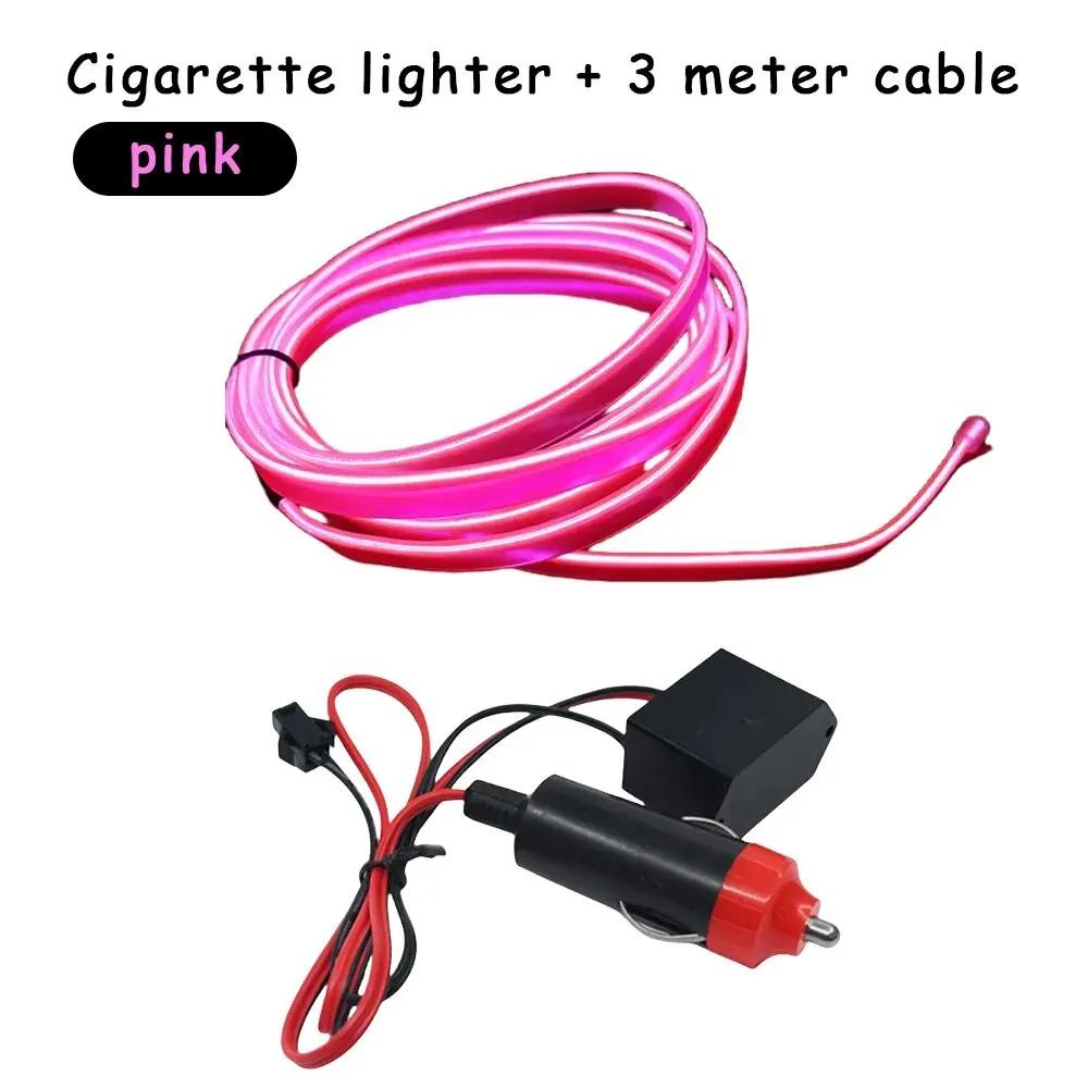 3M Universal Rhyming Car Styling Trim Strip Flexible Door Moulding Line Interior Decorative Auto Accessories