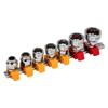 SK11 Dual Drive Socket Set Drive Size SHS307DU 8-19mm 6.35mm/9.5mm