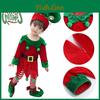 Premium Boys Girls Xmas Elf Costume Toddler Cosplay Outfit