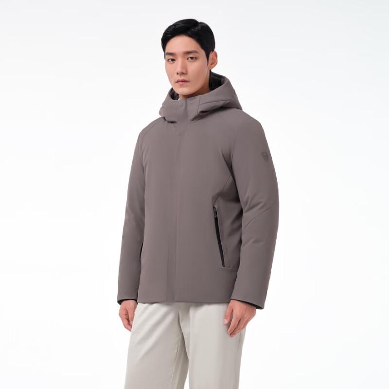 Tambor Men's Classic Versatile Hooded Down Jacket with Detachable Liner