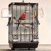 Drawer Bird Cages Large Metal Bird Cage Parrot Birds Toy Nest Houses Habitats Birdcage Small Animal Hideout Parrots Supplies