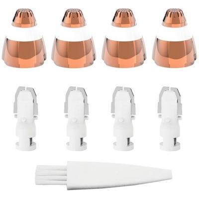 Eyebrow Hair Remover Replacement Heads for a Finishing Touch Use a Pain-free Blade Cleaning Brush for Perfect Hair Removal.