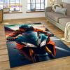 Motocross Motorcycle Modern Rug Carpet for Living Room Bedroom Home Decor,Floor Mat Non-slip Decoration for Sofa Kitchen doormat