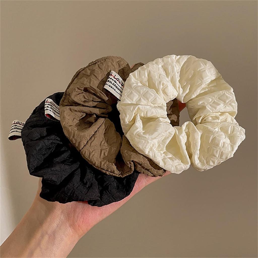 Dulraxin Hair Stylish Set of Hair Accessories for Everyday Hair Fashion Cute Gift for High Korean Style of Ties, Scrunchies, 4, Women, Use, Office,