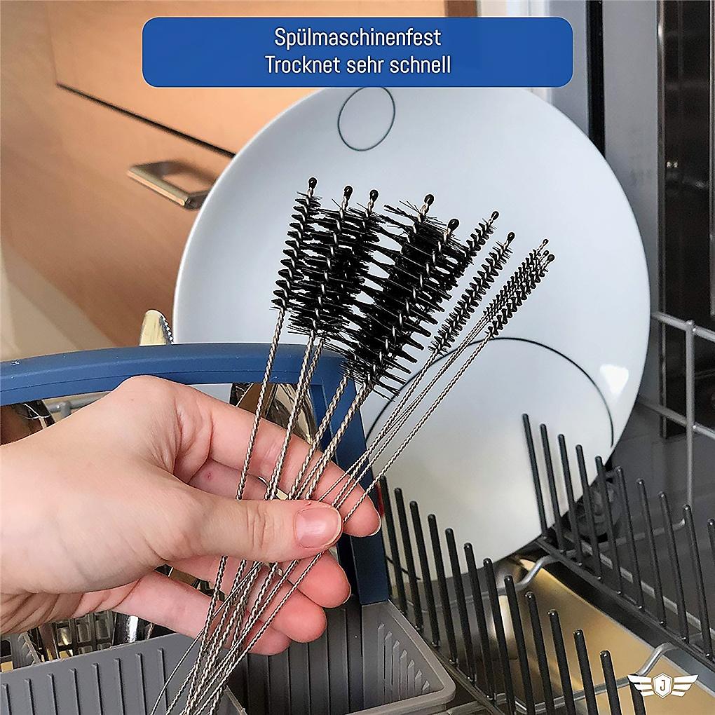 Coffee Machine Tube Brush Cleaning Nylon Brush for Drinking Straw Household Cup Bottle Scrubber