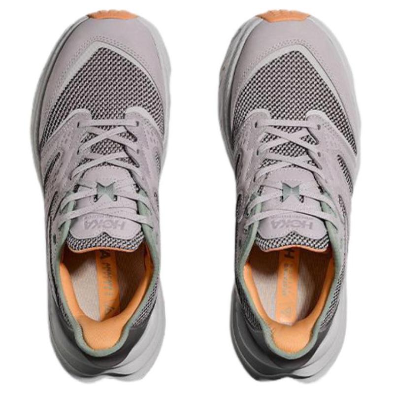 HOKA ONE ONE Anacapa 2 Breathable Low top Hiking Shoes Women's Gray Sneakers 1155193-ACG