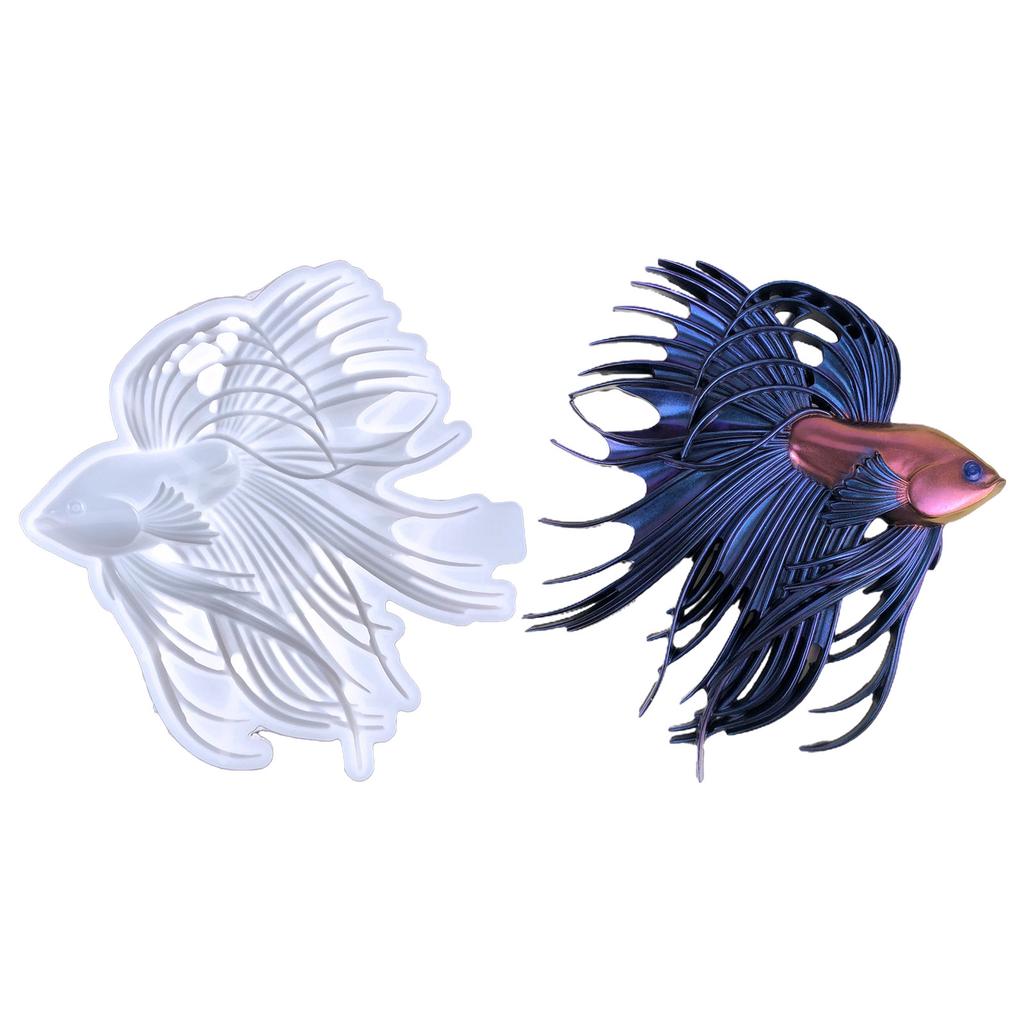 Koi Fish Silicone Resin Molds Thailand Douyu Resin Mould Wall Decor Mold Easy Way To Beautify Your Walls Easy To Clean
