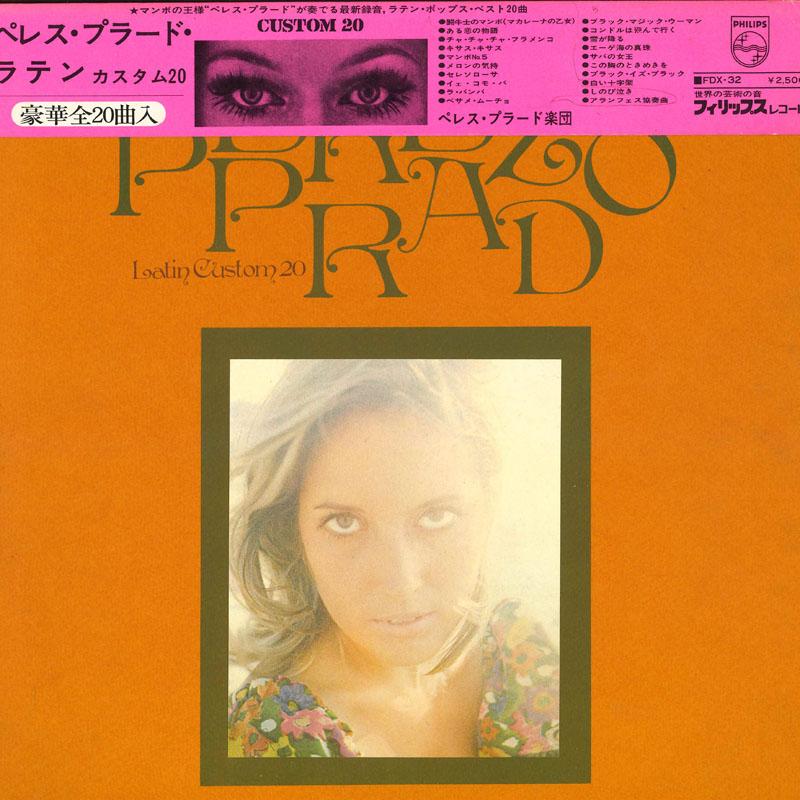

LP Record PEREZ PRADO ORCHESTRA PEREZ PRADO LATIN CUSTOM 20 FDX32 PHILIPS Japan Latin Used