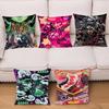 Anime H-Helluva Boss Pillow Case Square Pillow Bedroom Sofa Leisure Comfort Cushion Car Living Room Home Decoration
