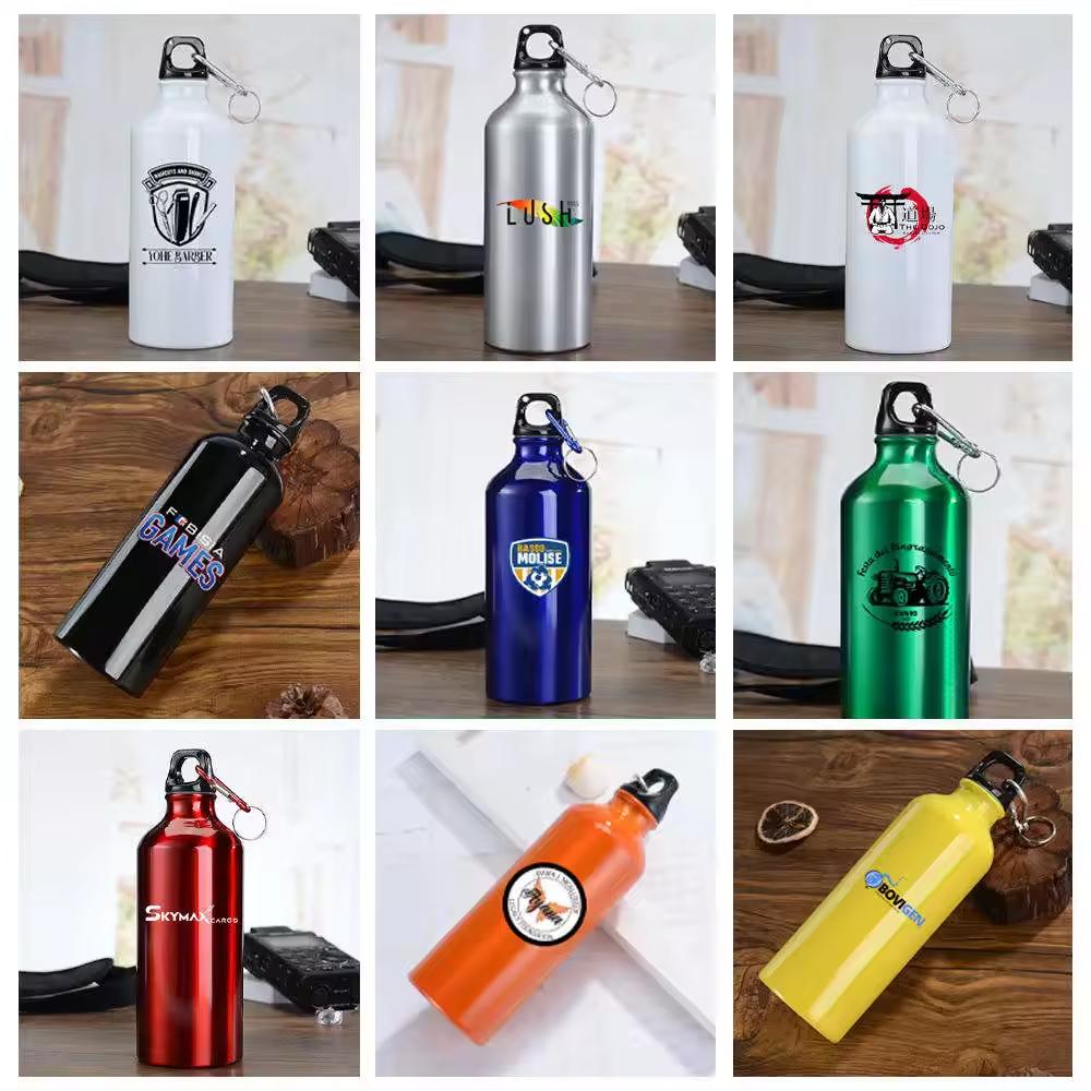 Custom Logo Powder Coated 304/201 Stainless Steel Narrow Mouth Leak-Proof BPA Free 6-12 Hours Thermal Insulation Vacuum Flask