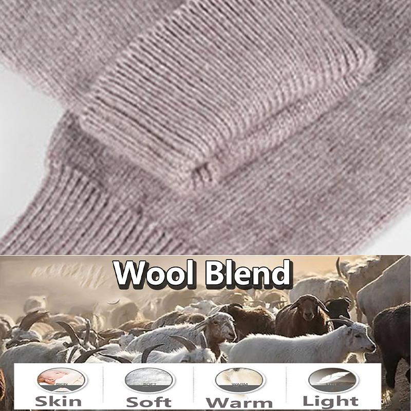 Wollhandschuh für Damen Winter Gestrickt Fingerlos Warm Weich Uni Dehnbar Halbfingerhandschuh Dame Elastisch Kurz Kaschmir Cosplay Handschuhe