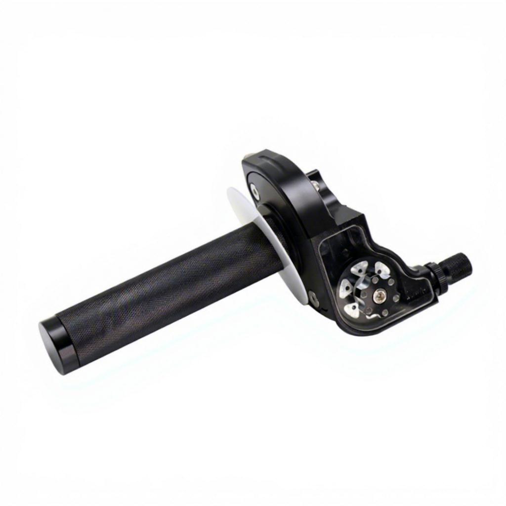 High-quality Motorcycle Aftermarket Part Acerbis 22mm CNC Accelerator Large Twist Throttle Visible Fluid Grip for Performance