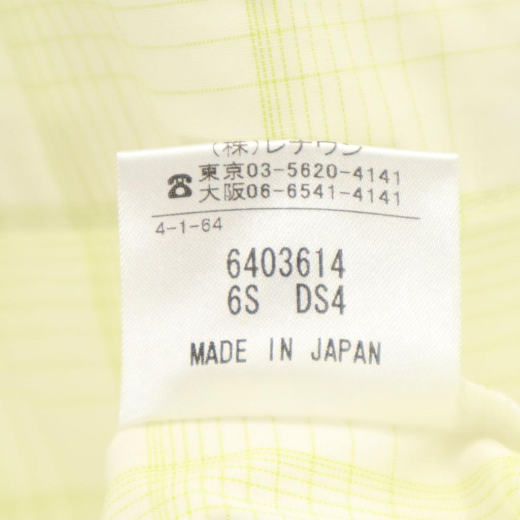 Celine Unused Made In Japan Check Pattern Long Sleeve Room Wear Shirt M Men's Used