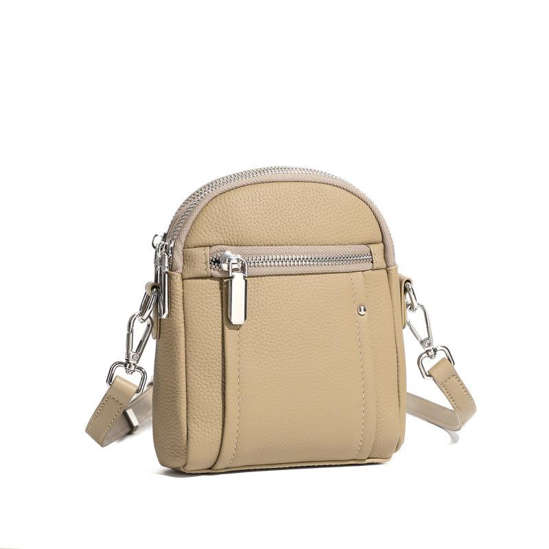 Trendy top-quality TOGO leather crossbody bag, new mini women's bag, versatile and fashionable mobile phone shoulder bag