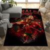 Ronaldo's Legacy Soccer Carpet Design for Outdoor Dormitory Balcony Decorate Room Antislip Carpet Anime Office Decor