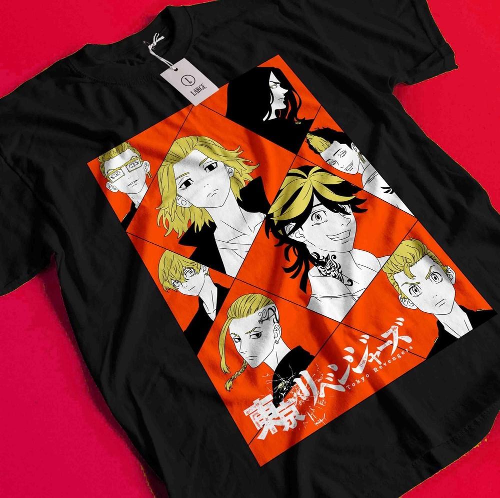 

Tokyo Revengers T-Shirt Manjiro Sano Shirt Takemichi Hanagaki Tshirt Ken Hakkai BB1705 L