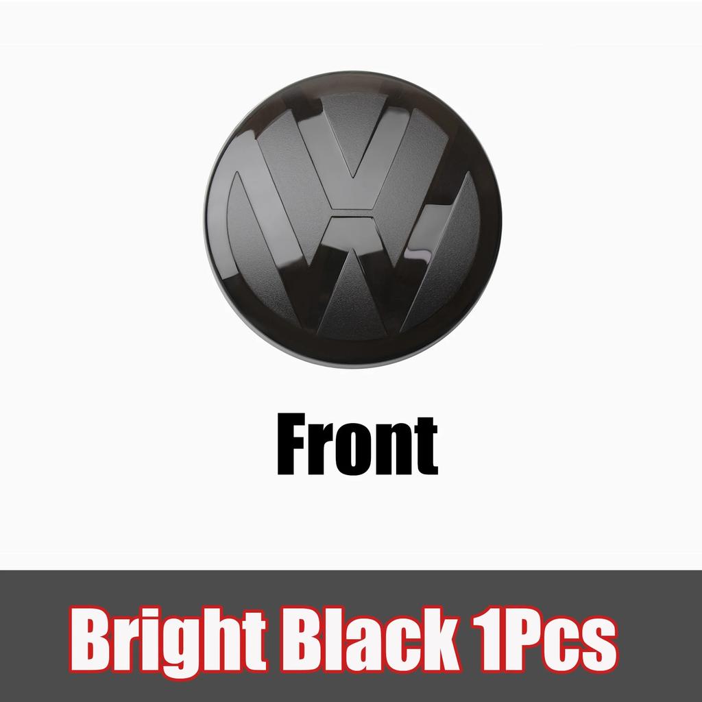 For Volkswagen VW Golf 6 Mk6 Golf 7 7.5 8 VARIANT Polo 2013-2023 1/2Pcs Car Front Bonnet Grill Rear Trunk Emblem Logo CoverAL6