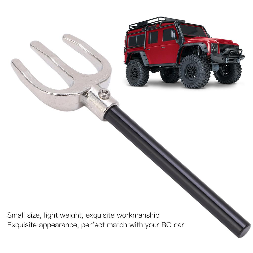 RC Model Metal Simulation Fork Decoration Tool for   Scx10 1Celsius10 RC Crawler Car