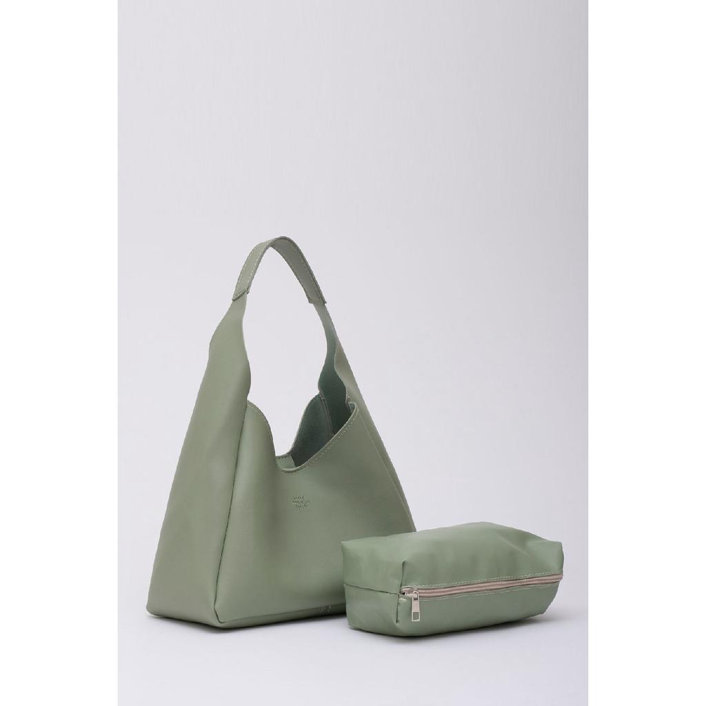 Schwarze Shk19 Make-up-Tasche aus Kunstleder mit Reißverschluss, Hand- und Umhängetasche mit Druckknopfverschluss E:33L:15W:10cm